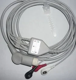 Цельный кабель ECG HP с 3 отведениями