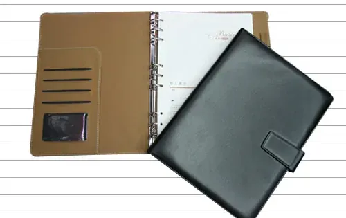 PVC Notizbuch mit Einband