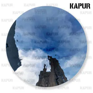 200mm Kapoor Modern Art Stainless Steel Mirror Concave Wall Decoration