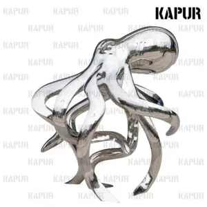 304 Stainless steel sculpture decoration stainless steel octopus sculpture