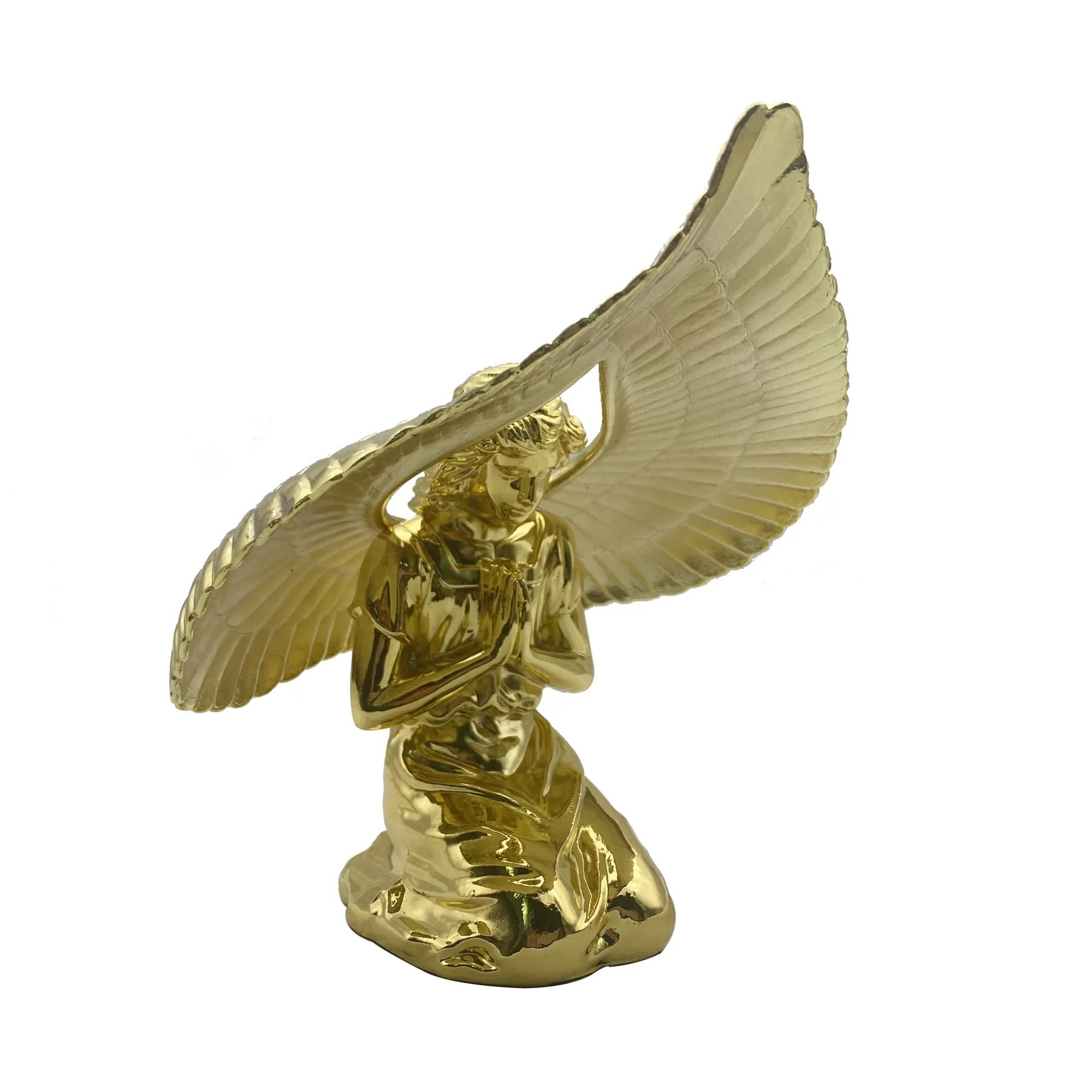 Cherub angel figure shown from the front on a studio background
