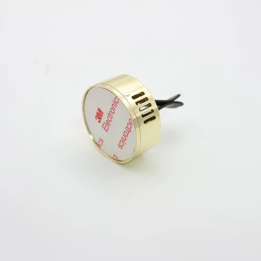 Gold plated luxury car diffuser case with custom imprint