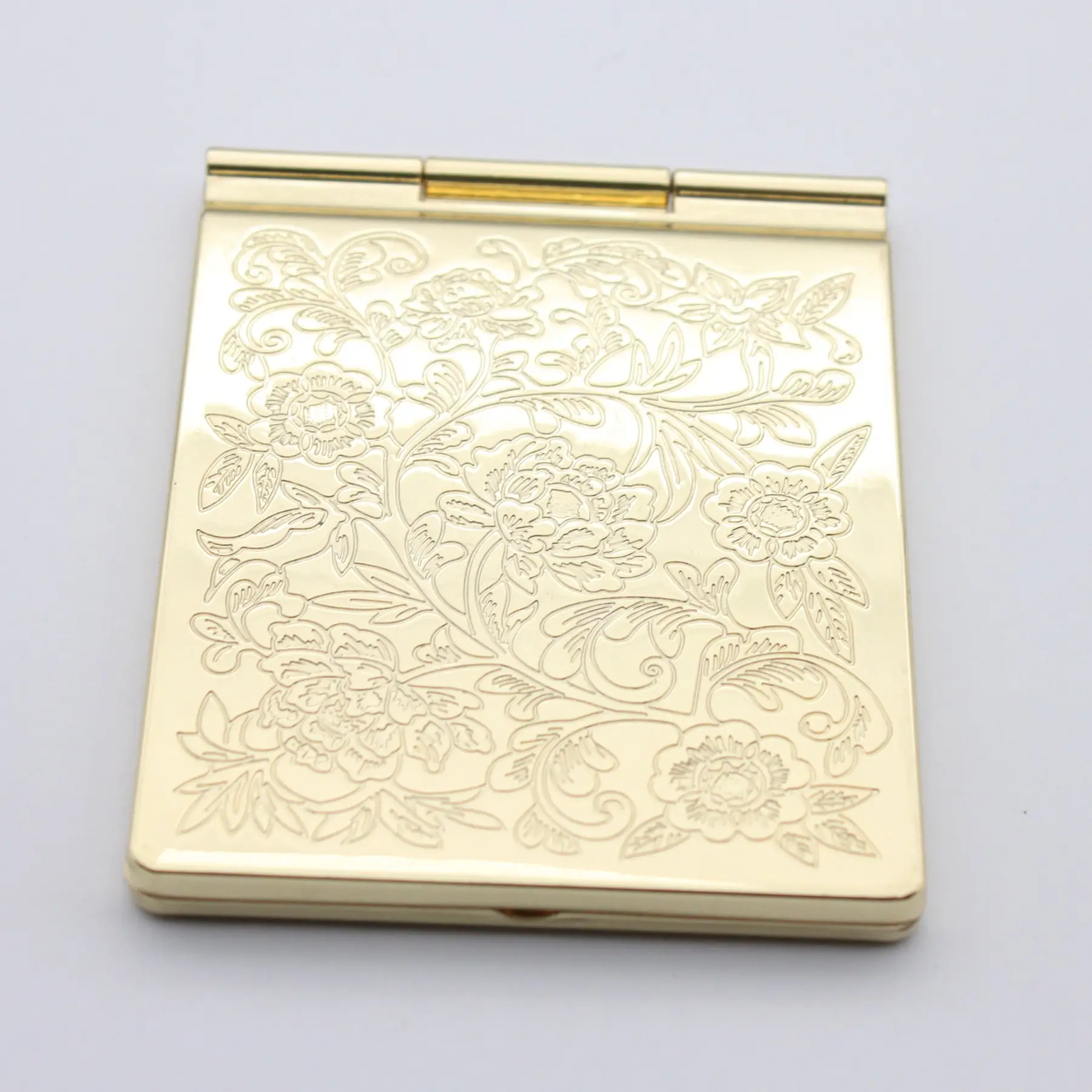 Hollowed Flower Pearl Foldable Compact Mirrors | SENCHOY