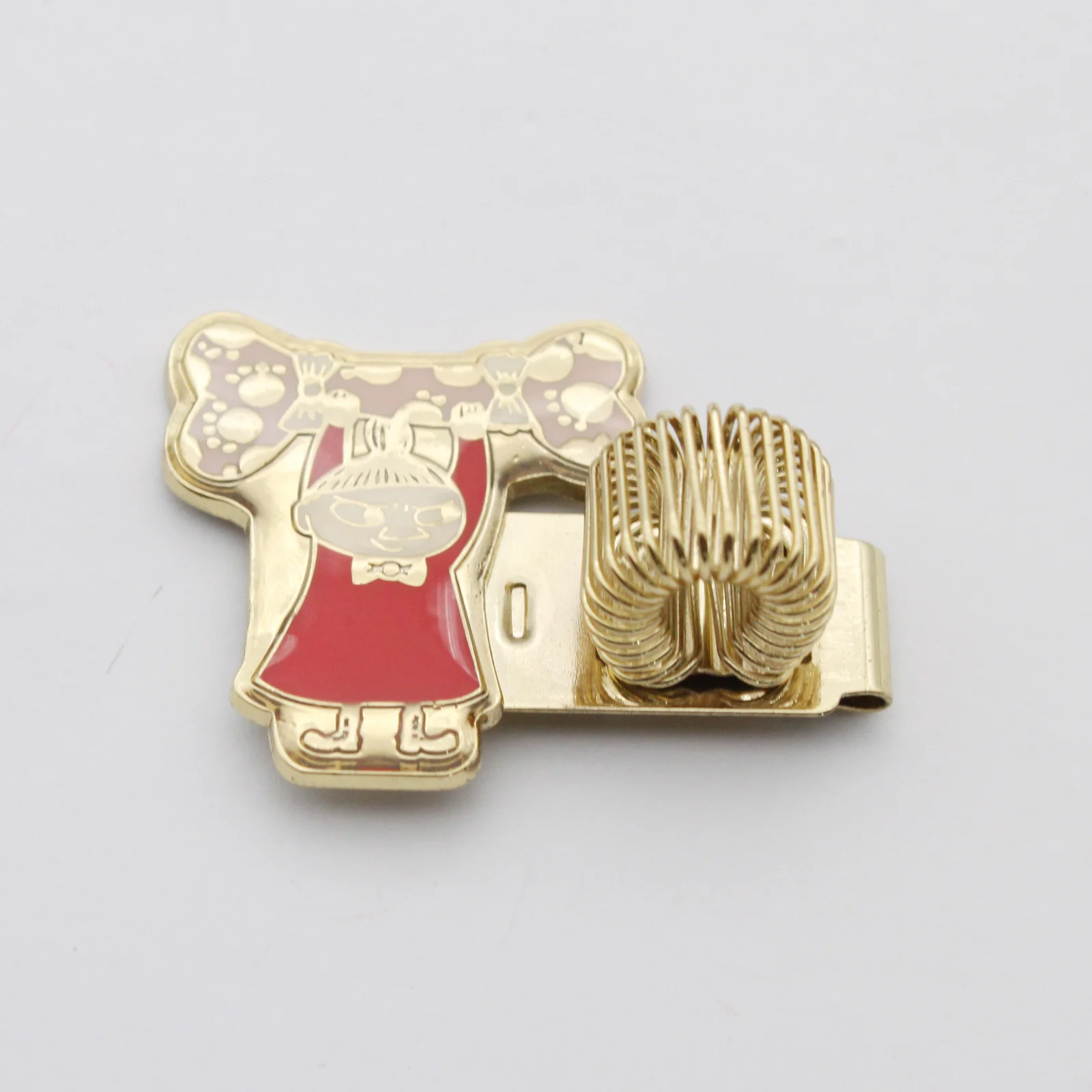 Range of custom logo pen holder clips