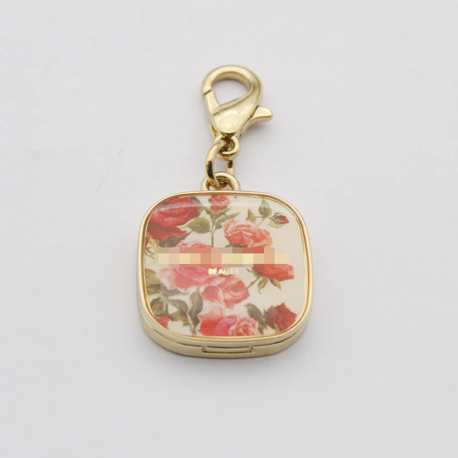 Custom Mini Lipstick Charms In Gold and Enamel | SENCHOY