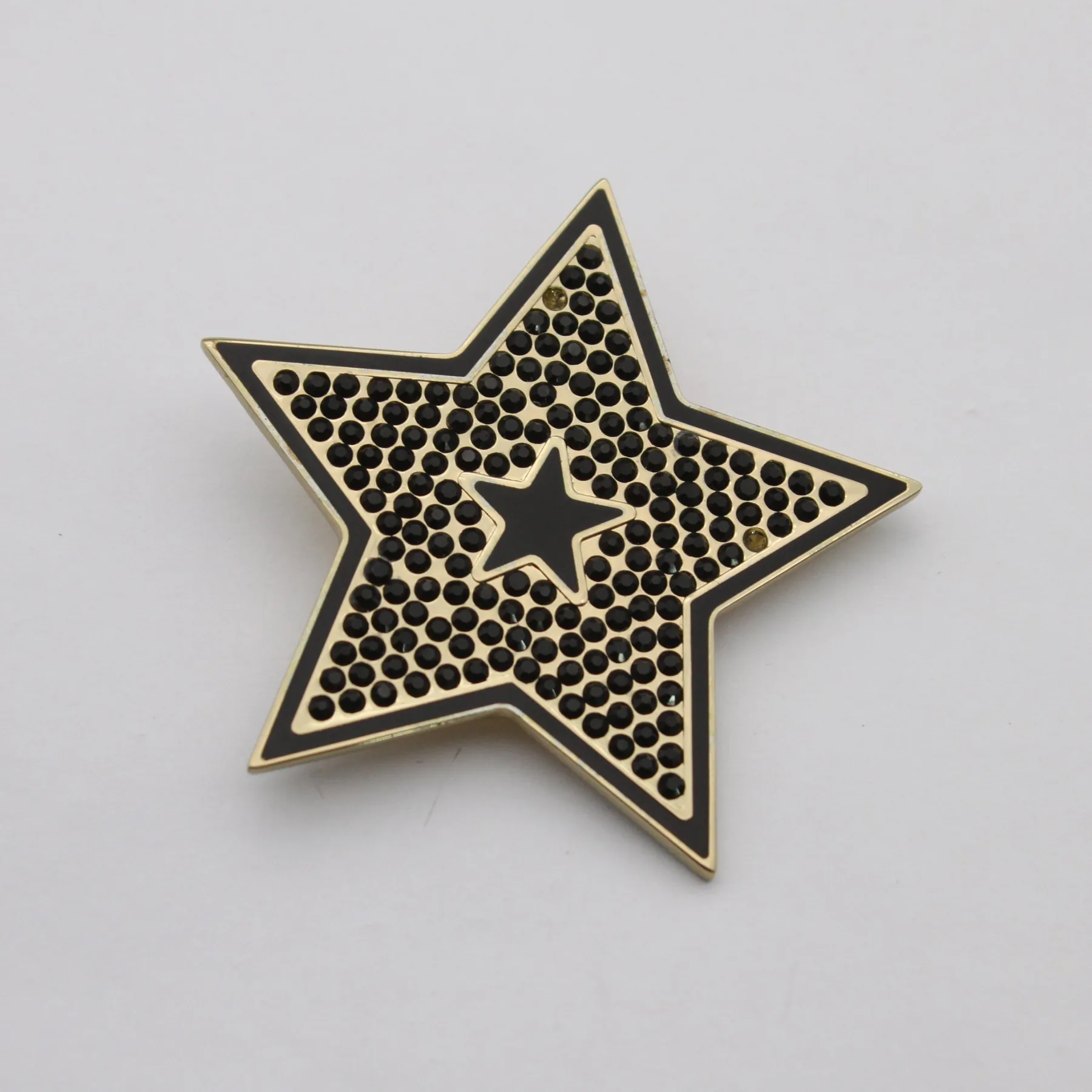 Range of stone set custom lapel pin designs
