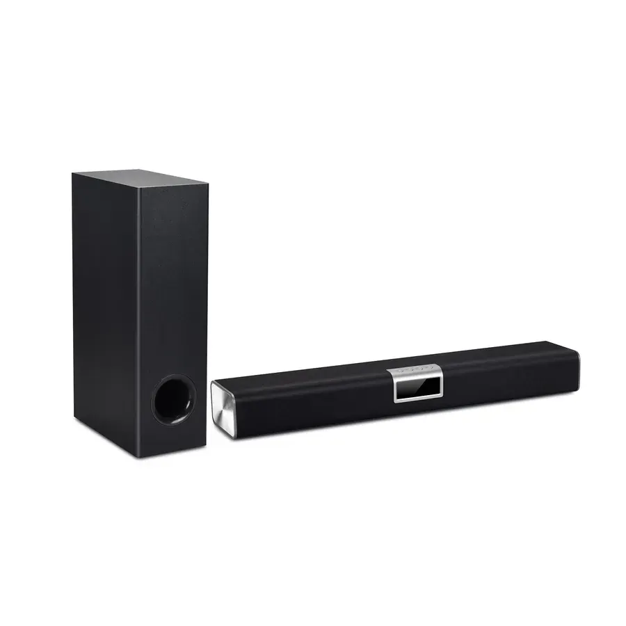 Fabric TV Soundbar with Subwoofer