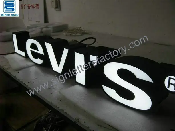 frontlit LED sign letters 03