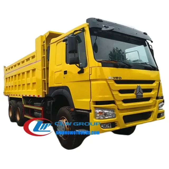 10 wheel Sinotruk Howo 25cube tipper truck for sale zambia