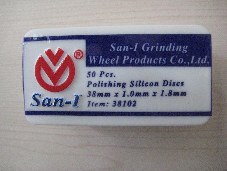 San-I Polishing Silicon Discs,38mmx1.0mmx1.8mm
