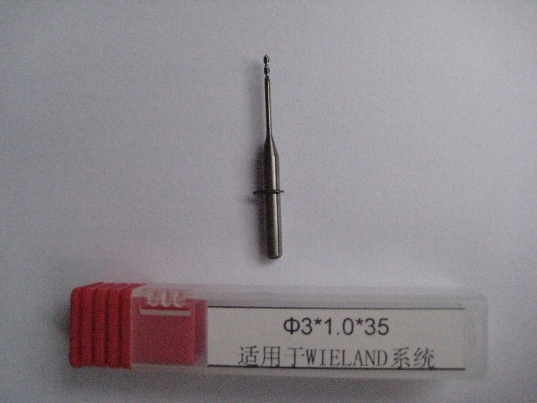 HS bur 1,0 mm with annular spring,Zenotec,Wieland