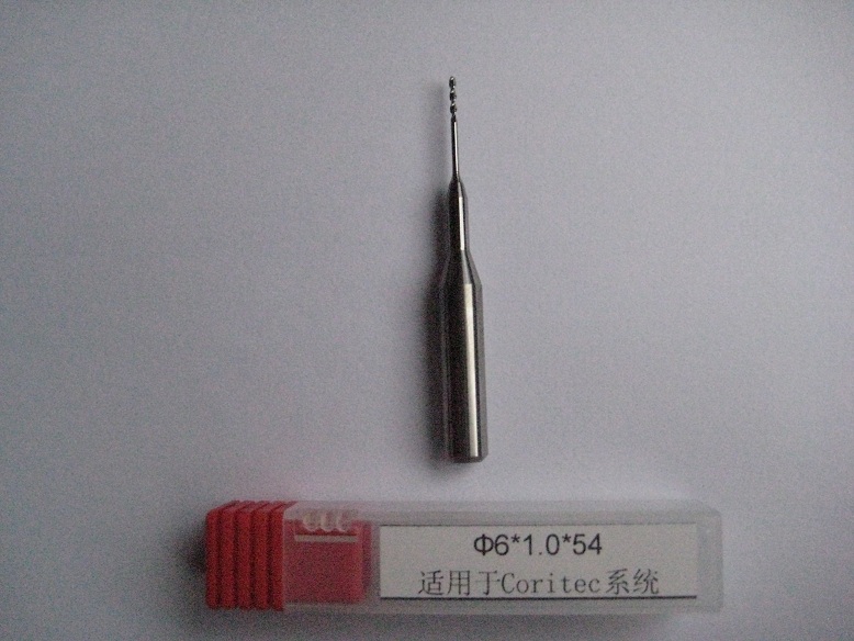 CAD/CAM Milling bur ,6mmx1.0mmx54mm,Coritec System