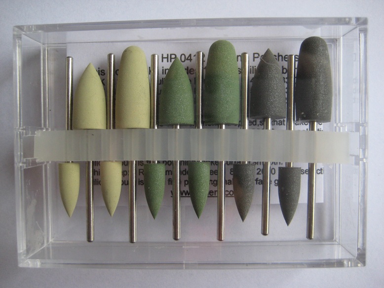 Silicone Polishers for denture acrylic,prosthetic acrylic