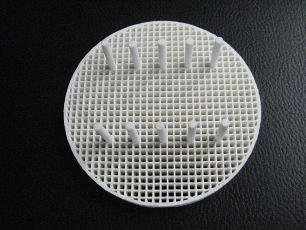 Ceramic Honeycomb Firing Tray, 20 pcs Ceramic Pins, Round, 80mm