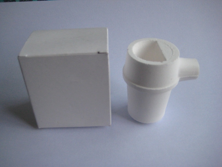 Crucible, vertical type,with cover,1pc/box
