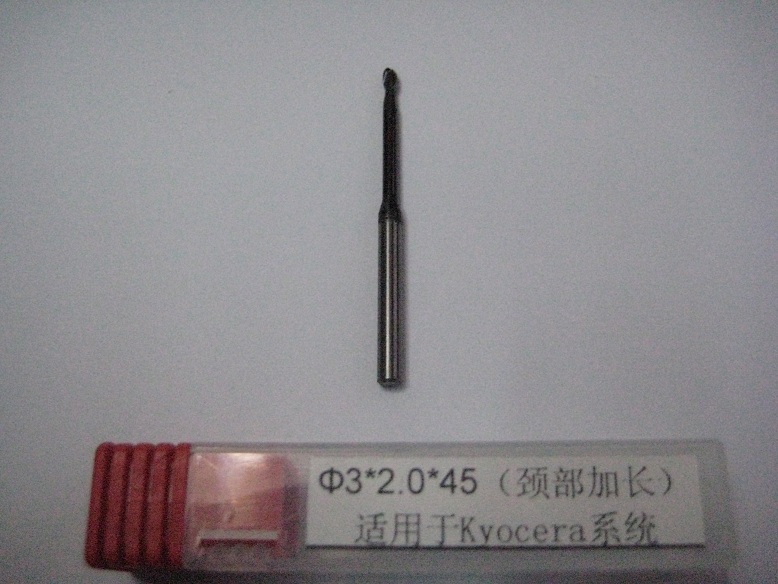 CAD/CAM Milling bur ,3mmx2.0mmx45mm,Longer Neck,Kyocera System