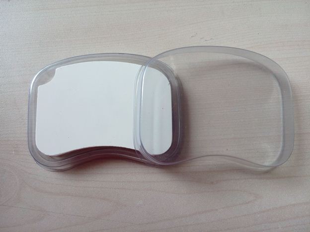 Porcelain Mini Watering Plate, XS, with Cover