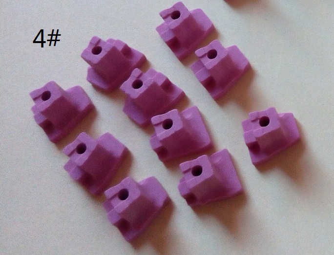 Pink Pegs, 4#, 10 pcs/bag