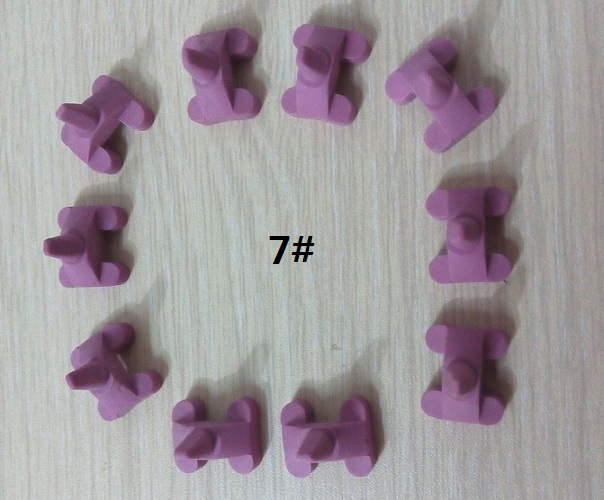 Pink Pegs, 7#, 10 pcs/bag
