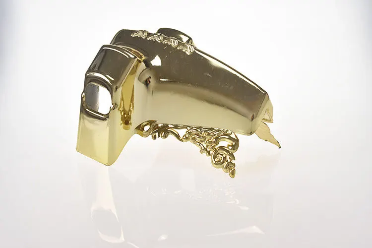 Customized Colors Casket Accessories , Antique Coffin Handles Electronic Plating Treatment view 2