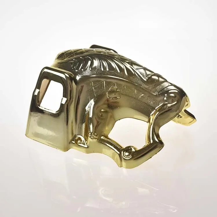 Wraped Coffin Decoration Corner 4# Gold Color Free Samples BV Approved view 1