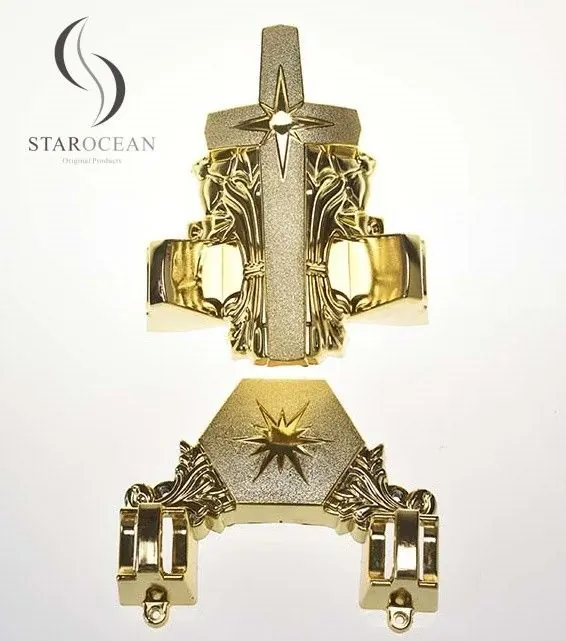 Star-shaped Coffin Corner Gold-finished Accessories in Optional Colors 12# view 1