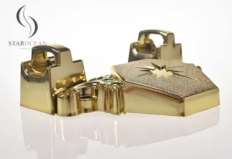 Star-shaped Coffin Corner Gold-finished Accessories in Optional Colors 12# view 2