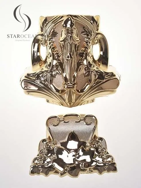 Exquisite Metal Coffin Decoration ABS Plastic Customized Colors Non-toxic 17# view 1