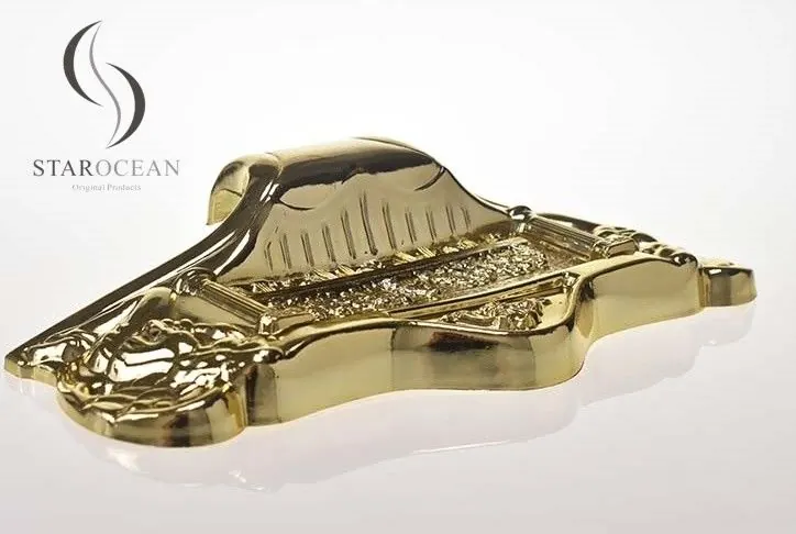 Angel-shaped Metal Coffin Accessories Gold-plated SGS Certified Exquisite Figure 19# view 3