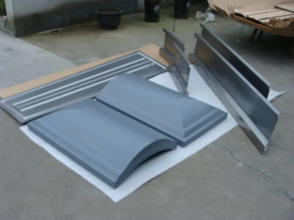 1mm Iron Sheet Casket Parts KDS001 Assemble Metal Casket Nature Color view 1