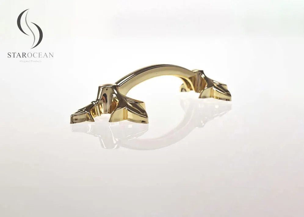 Gold PP Recycled Plastic Coffin Handles Large Weight Bearing Professional Supplier P9001-C view 2