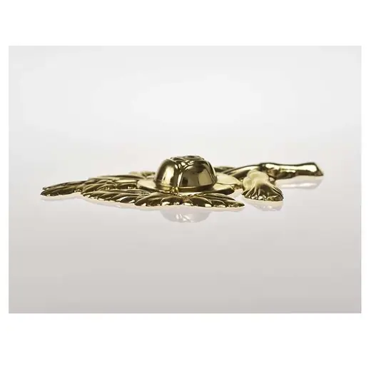 Golden Classic Design Plastic Coffin Decoration Accessories Factory Price PF01