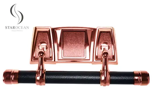 Bronze Finish Plastic Panel Coffin Handle Hardware, Coffin Decorations Model.F