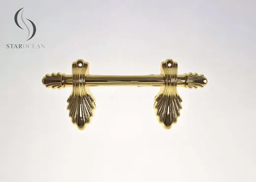 ABS Reinforced Plastic Coffin Handles Antique Golden Adult Coffin Handles P9004-A