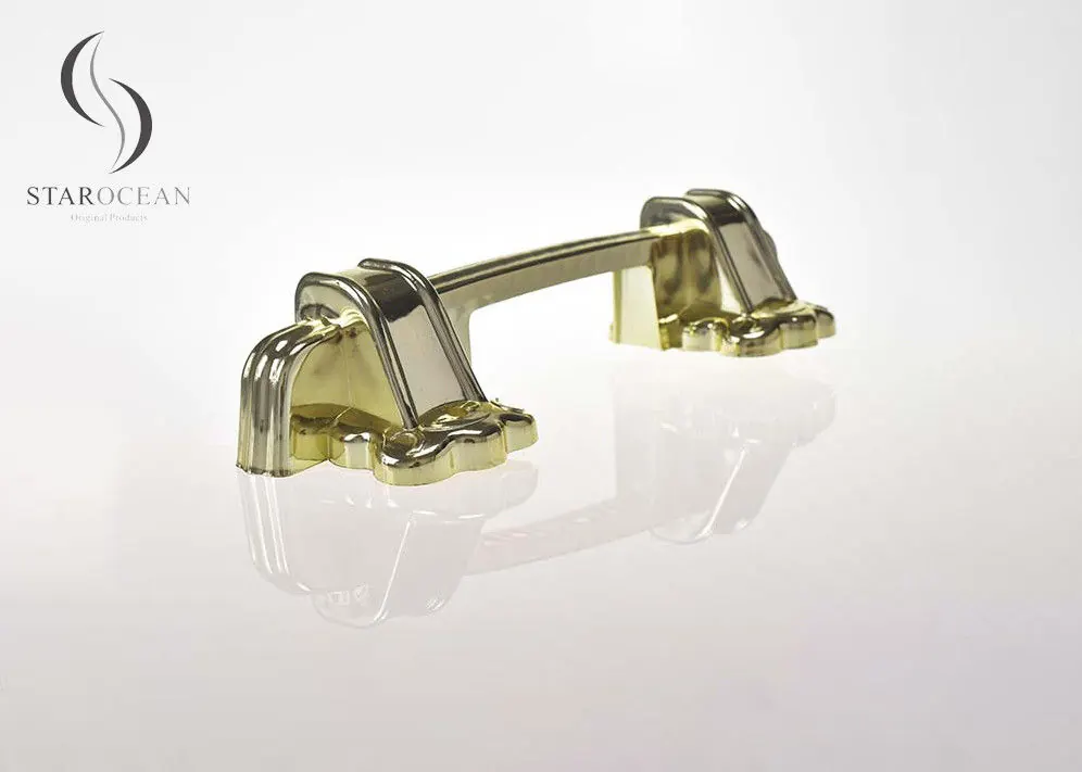 ABS Plastic Material Coffin Handles Small Size Good Decoration for Casket P9005 view 2