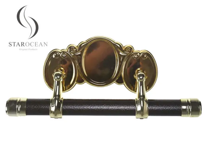 Shining Gold PP Zinc Alloy Coffin Accessories Casket Handle Hardware SW-B view 1