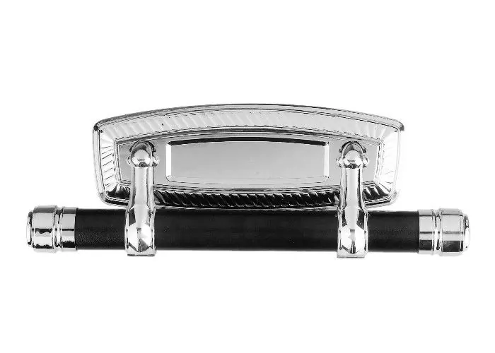 Funeral Silver Long Coffin Swing Bar Sets PP Zinc Material Simple Design SW-D view 2