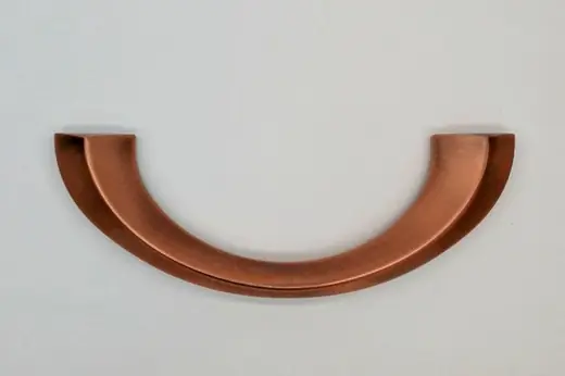 Antique Copper Plated Half-Moon Metal Coffin Handle Hardware Wholesale ZH004AC
