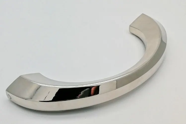 Classic Style Nickel Plated Metal Coffin Handle Italian Design Load-Bearing ZH004NP view 2