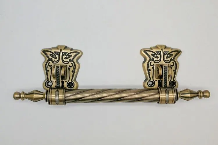 Custom Length European Style Brass Metal Coffin Handle, Zinc Alloy Material ZH005 view 1