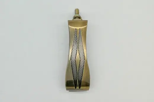 Zamak Materials Casket Hardware ZA01 High Durability in Antique Brass Color