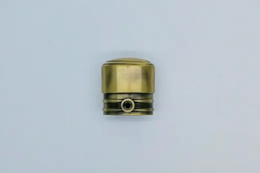 Round End Tip Casket Accessories ZA06 Brass Plating and High Polishing