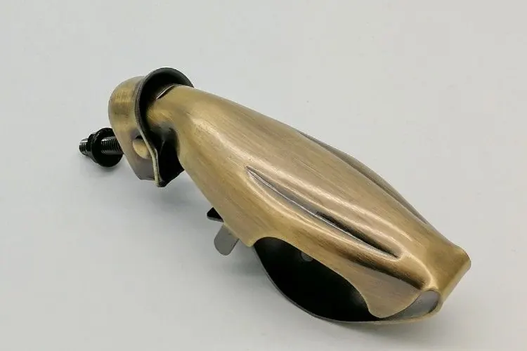 Swing Fittings Coffin Ornaments , Casket Handle Hardware ZA08 with Screw Rod view 2