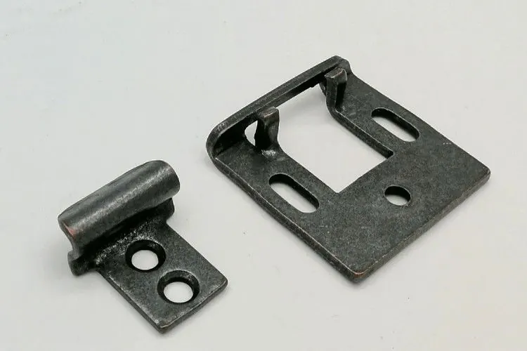 Casket Lid Hinge Coffin Accessories Black Appearance OEM / ODM Acceptable view 2