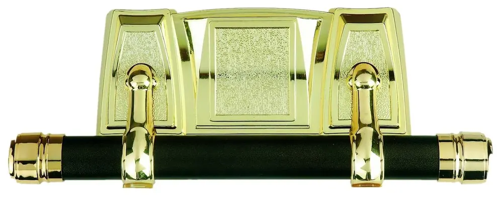European Style Gold Casket Swing Bar Funeral Polished High Strength Customized SW-FG view 3