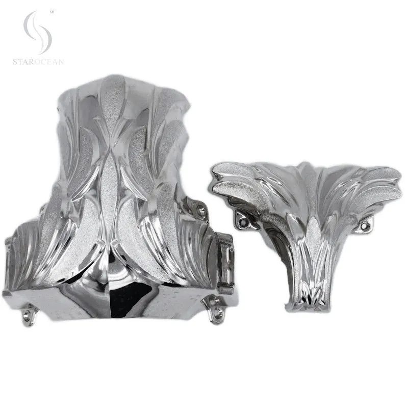 Silver Plastic Casket Corner 1# DG for Funeral Interment Ornamentation view 1