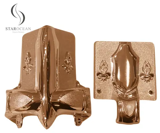 Wooden Casket Corner Bronze Plating , High Quality and Competive Price 2# B