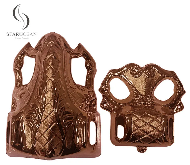 Bronze Plastic Coffin Corners, American Style Coffin Handles and Decorations 4# B view 1