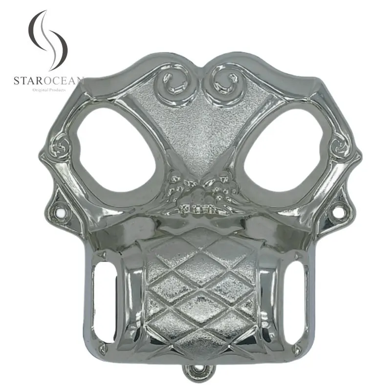 Shiny Silver Plastic Coffin Corners Coffin Handles and Accessories Supplier 4#S view 3