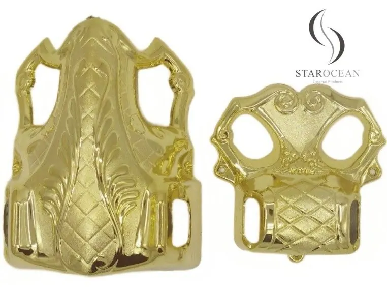 Light Gold Coffin Corner Accessories Funeral Products Manufacturer 4# LG view 1
